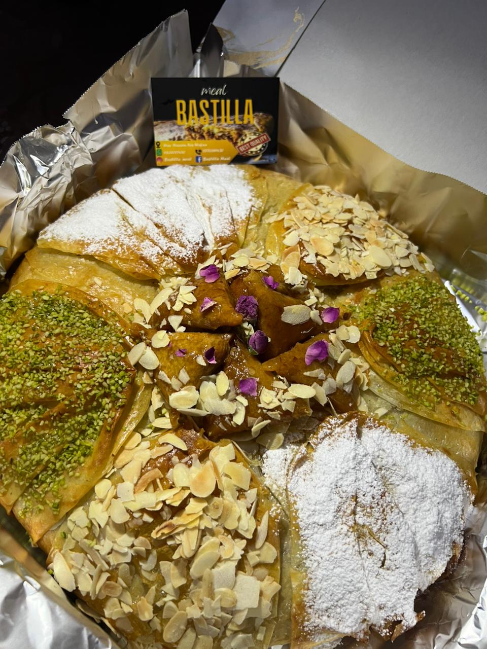 Bastilla poulet (8 personnes)